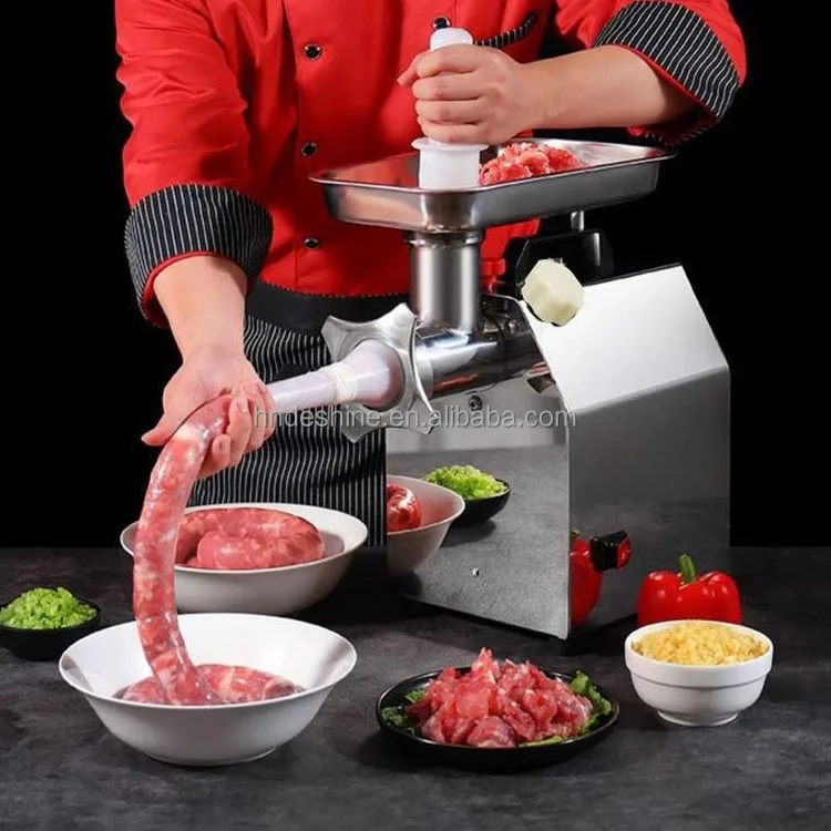 Профессиональная Автоматическая электрическая мясорубка из нержавеющей стали