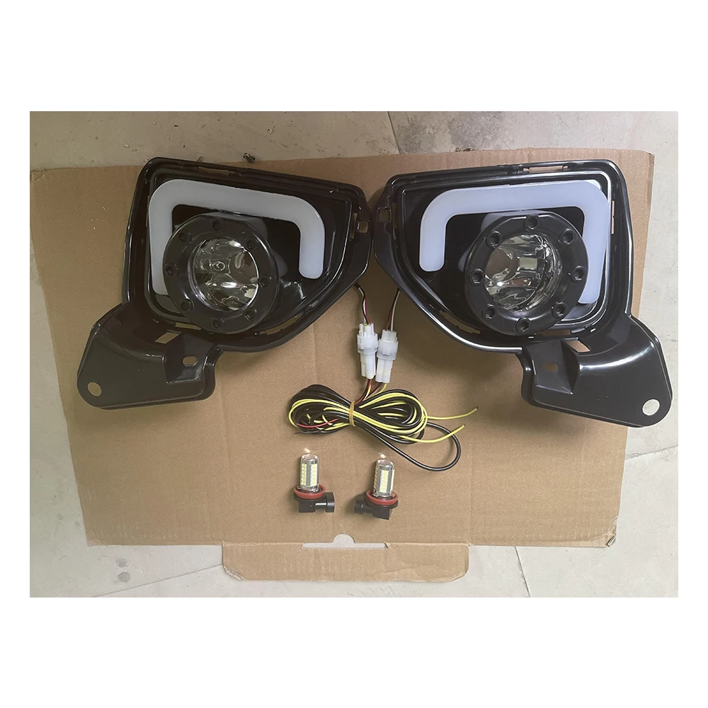 Светодиодная противотуманная фара подходит для Hiace 2014-2018 автозапчасти #4118 hiace 200 светодиодная противотуманная фара потоковая фара HIACE автомобильные аксессуары Запчасти