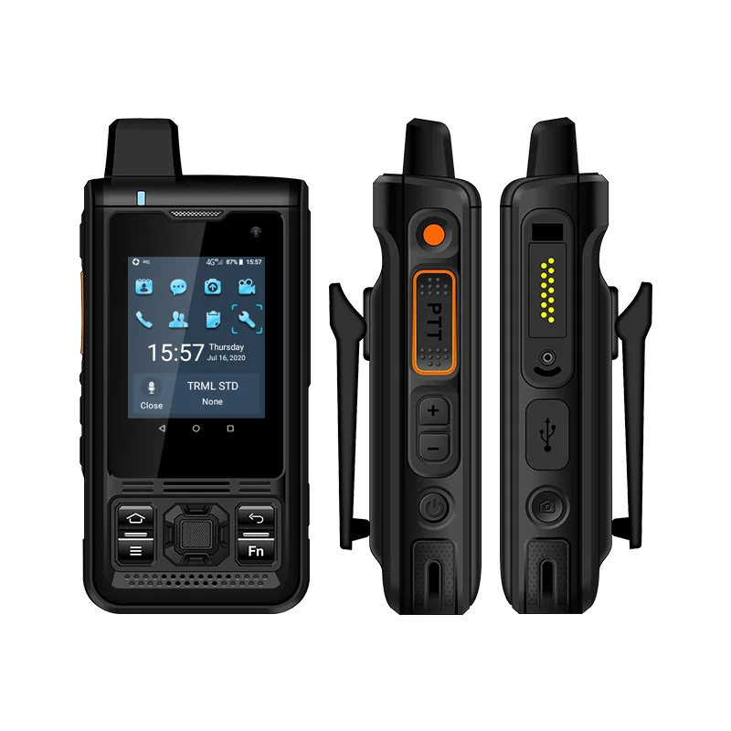  POC радио 4G мобильный телефон двухдиапазонный WiFi GPS NFC talkie walkie IP68 Водонепроницаемый Прочный PTT DMR Zello 100km