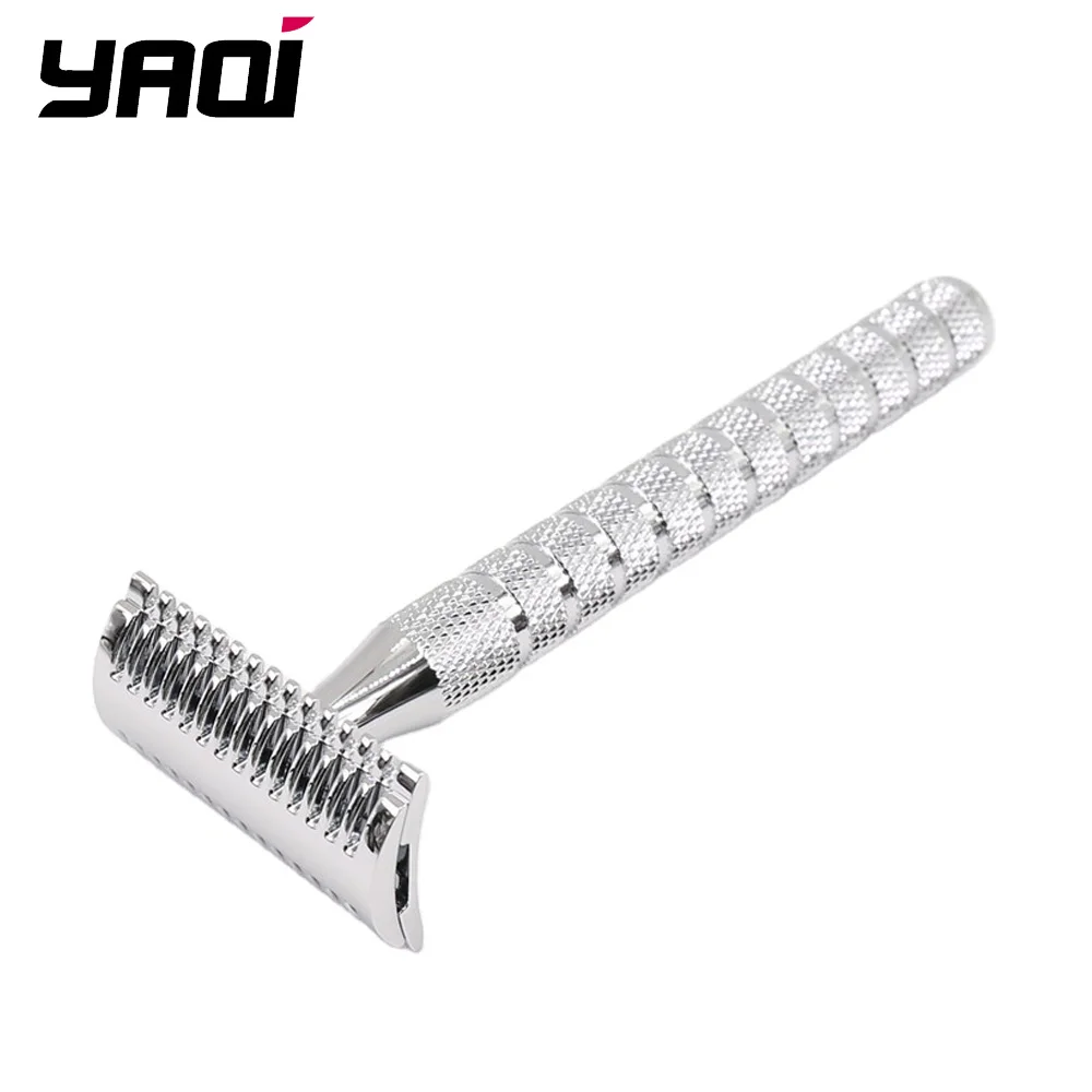 Бритвенная двухсторонняя Мужская Безопасная бритва Yaqi Grace для влажного бритья