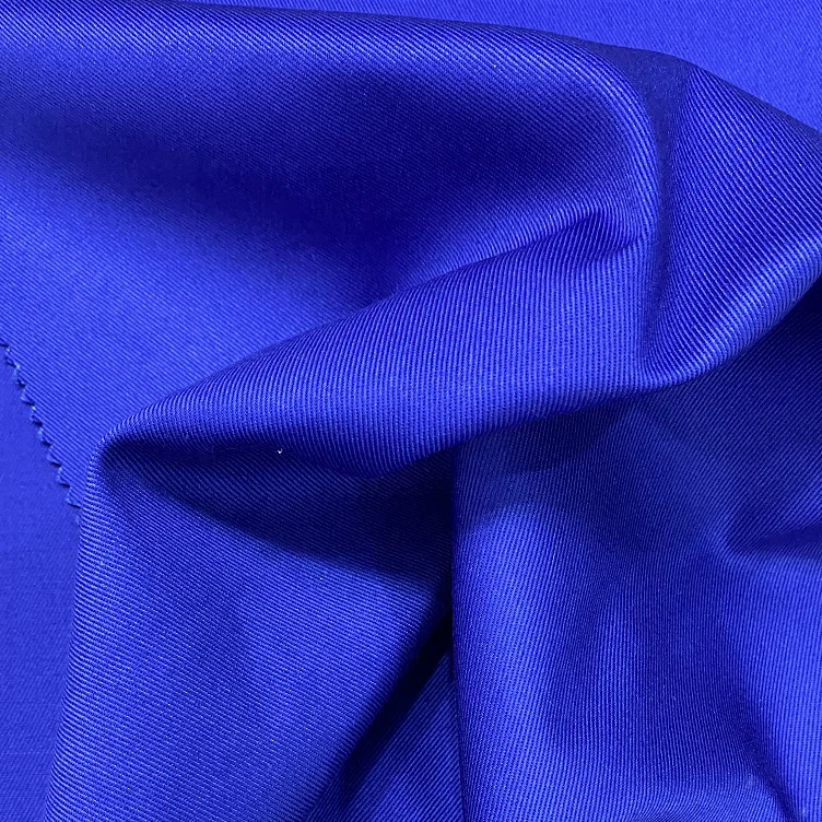 Fashionable Soft Plain 65% Polyester 35% Cotton  Fabric Twill Hospital Uniform Fabric TC Twill Fabric For Workwear