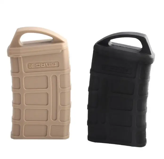 Tactical Fast Magazine Rubber Holster 5.56 Mag Bag Sleeve Rubber Slip Cover Hunting Accessories