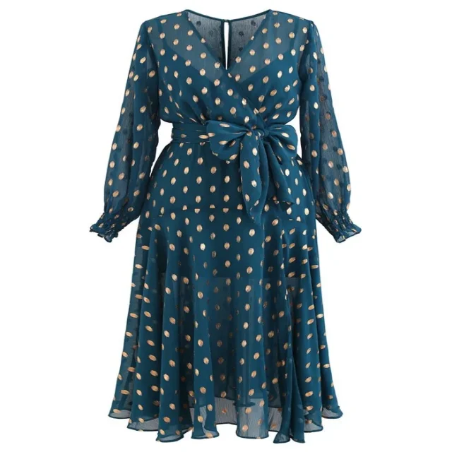 
New Type Top Sale Summer Clothing 2021 Fashion Casual Dresses Women Elegant with A Bow Belt 