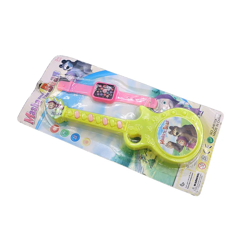 other pretend play & preschool promotion play house for kids plastic guitar toy watch role play toys for children