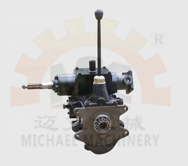 8F+2R Agricultural Tractor Manual Transmission Gearbox with Belt Clutch Assy for Single Cylinder Diesel Engine