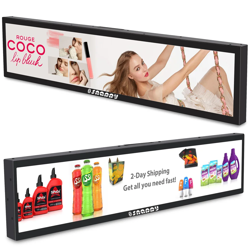 New Digital Signage Ultra Wide Stretched Bar Lcd Advertising Display Tv Screen