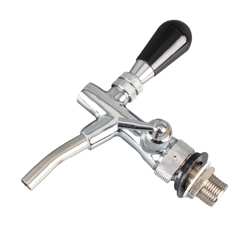 GSTA brass electroplating polishing beer faucet for beer column /beer keg