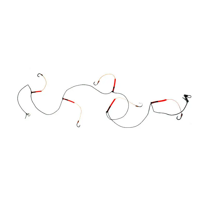 Fishhooks Stainless Steel Rigs Swivel Fishing Tackle Lures Pesca Baits Single Hook Combination 5 Hooks