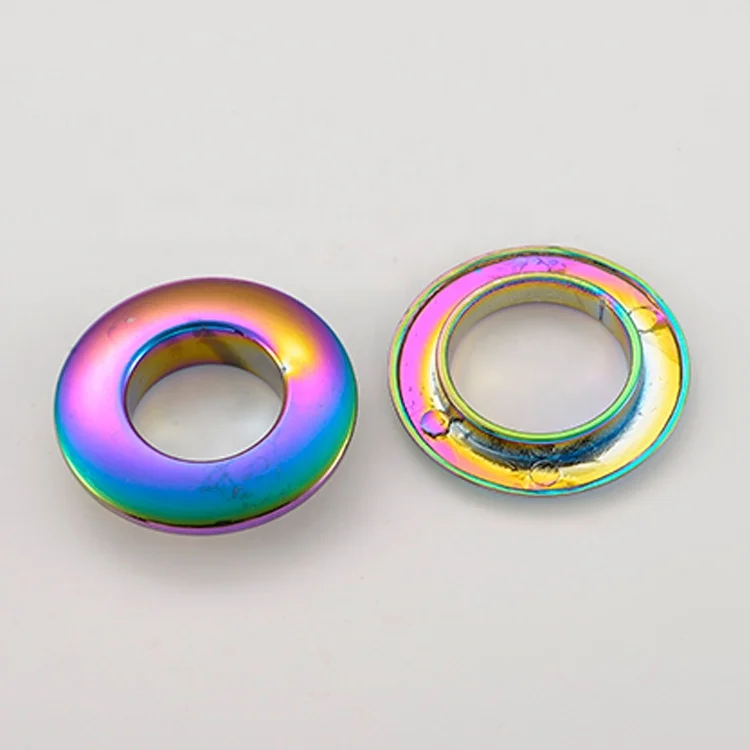 Hot Selling Curtain Grommets Big Size Metal Zinc Alloy Fastener Eyelets For Grommets
