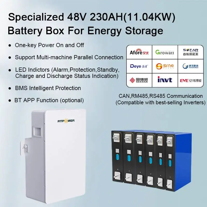 DIY battery box 48v diy 48v 230 280ah lifepo4 battery box empty metal ca battery box diy 48v