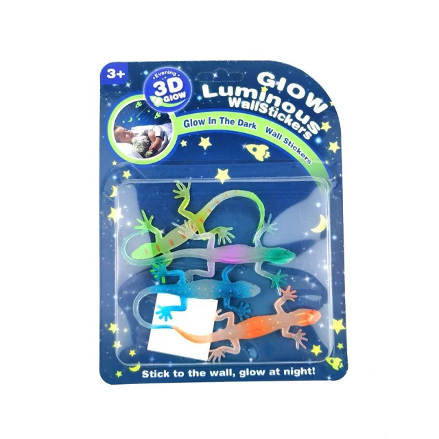 Novelty Toy Luminous 3D Glow in the Dark Wall Sticker Adhesive for Kids Bedroom