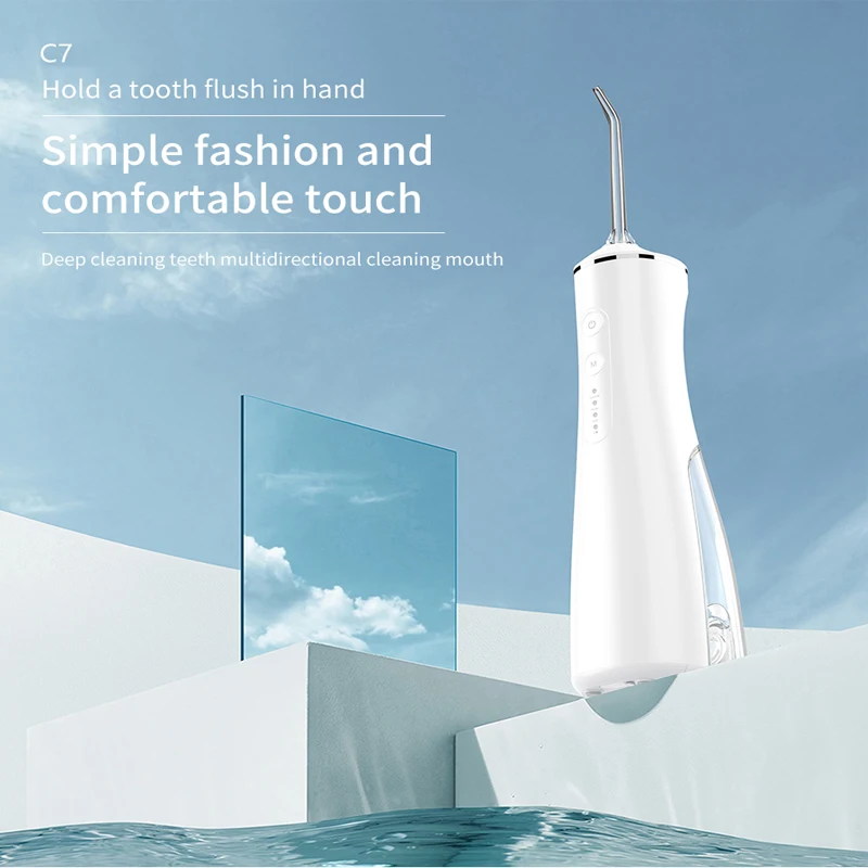 Amazon oral irrigator hot selling model C7 with water pump drip irrigation