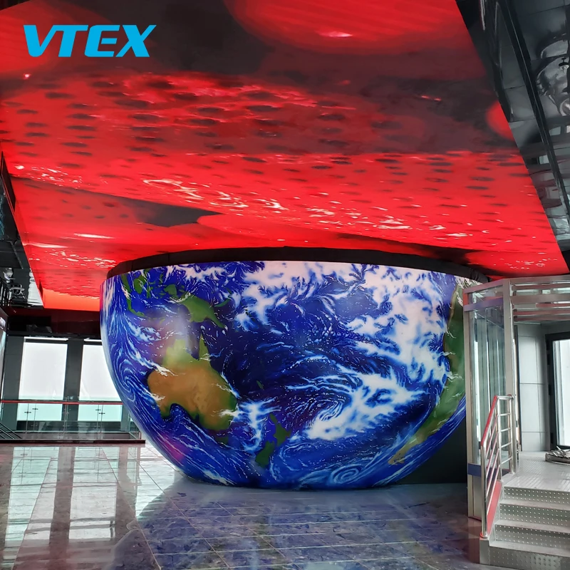 Сценический светодиодный дисплей Vtex P2.6 Smd цена настенный экран изогнутый гибкий