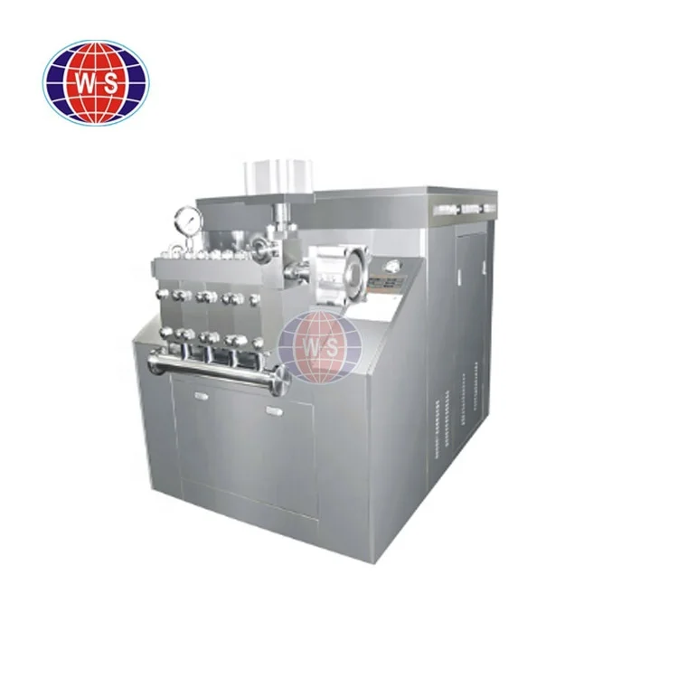 China Manufacturer High Pressure Milk Homogenizer Soya Coconut Milk Beverage Yogurt Mayonnaise Homogenizer
