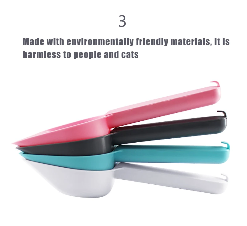 Best Cat Litter Scoop With Hook at Handle Cat Litter Shovel Cat Scooper Kitty Pet Scoop