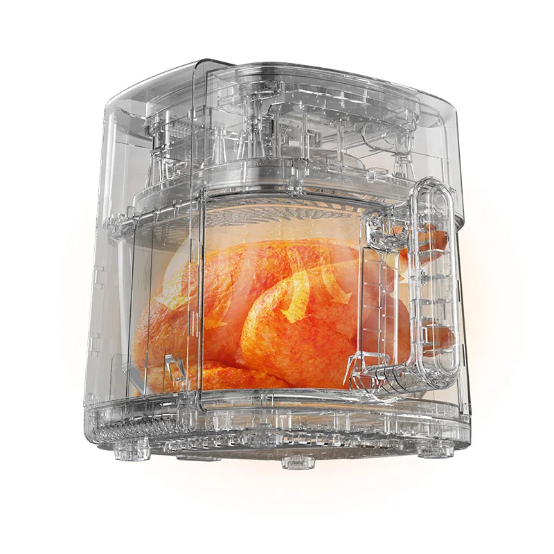 Easy cleanup Large Capacity Easy Clean Digital Display Power 4.5L 1200W Electric Temperature Control Smart Air Fryer