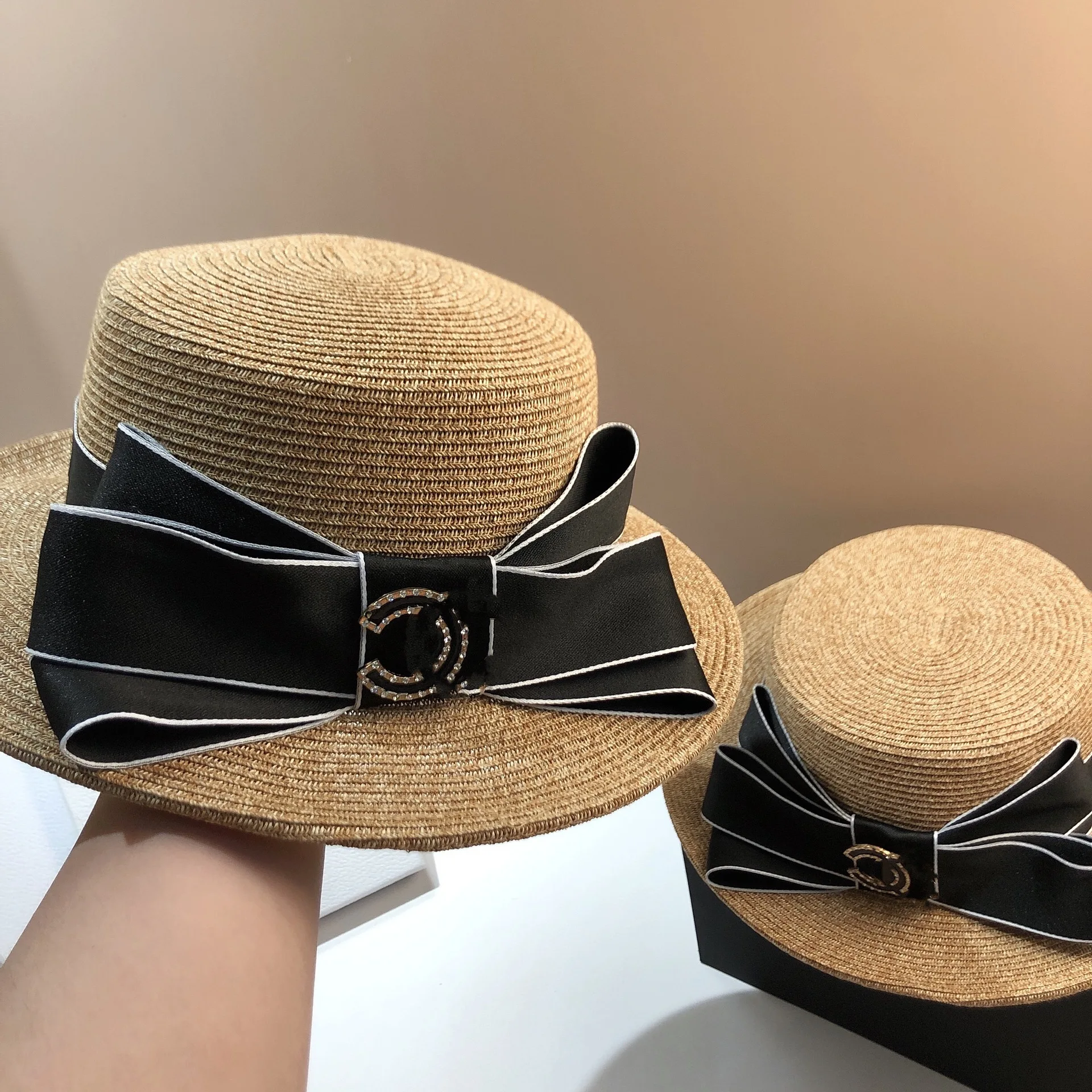 Straw Hat For Women Summer Season Sunscreen Travel Outside Holiday Caps INS Fashion Beach Caps