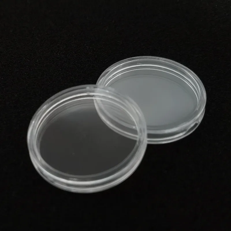 48mm*5mm coin protector acrylic coin collection capsule