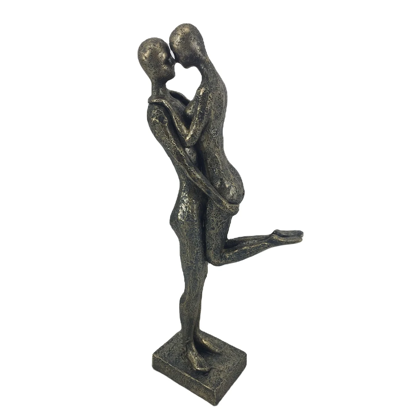 New style Resin Hot Selling Lover Crafts Statue Personalize Couple Figurine for Wedding Decoration