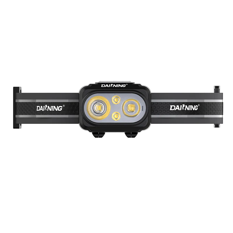 2022 New design XPG3 ABS black led waterproof  rechargeable headlight