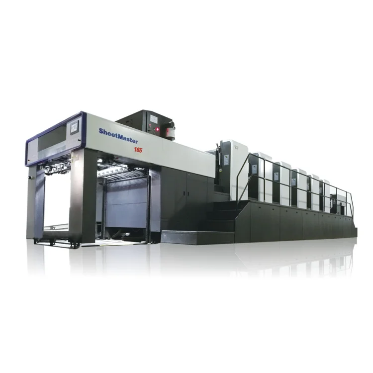 High Speed 4 Colour Offset Printing Machine Offset Press Large Format Printing  Printer Flexo Printer 6 Color