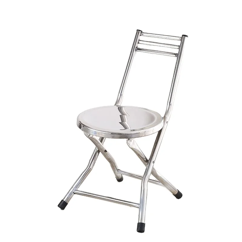The new stainless steel folding chair is reliable in quality