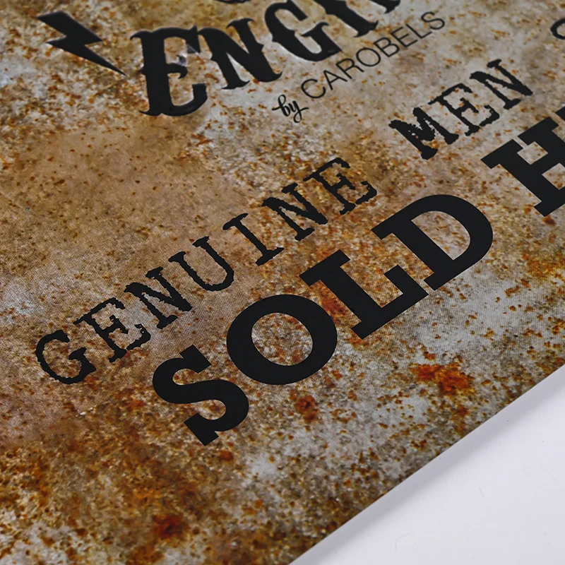 custom made decoration club bar sign aluminum wall sign plaque retro metal art vintage emboss metal tin sign