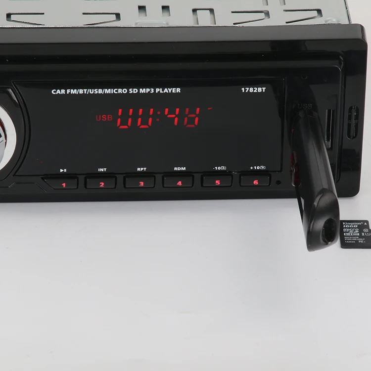 High Quality Universal Car Mp3 Player with FM USB SD Connectivity Bluetooth Music Player Speaker Featuring LCD Video Display