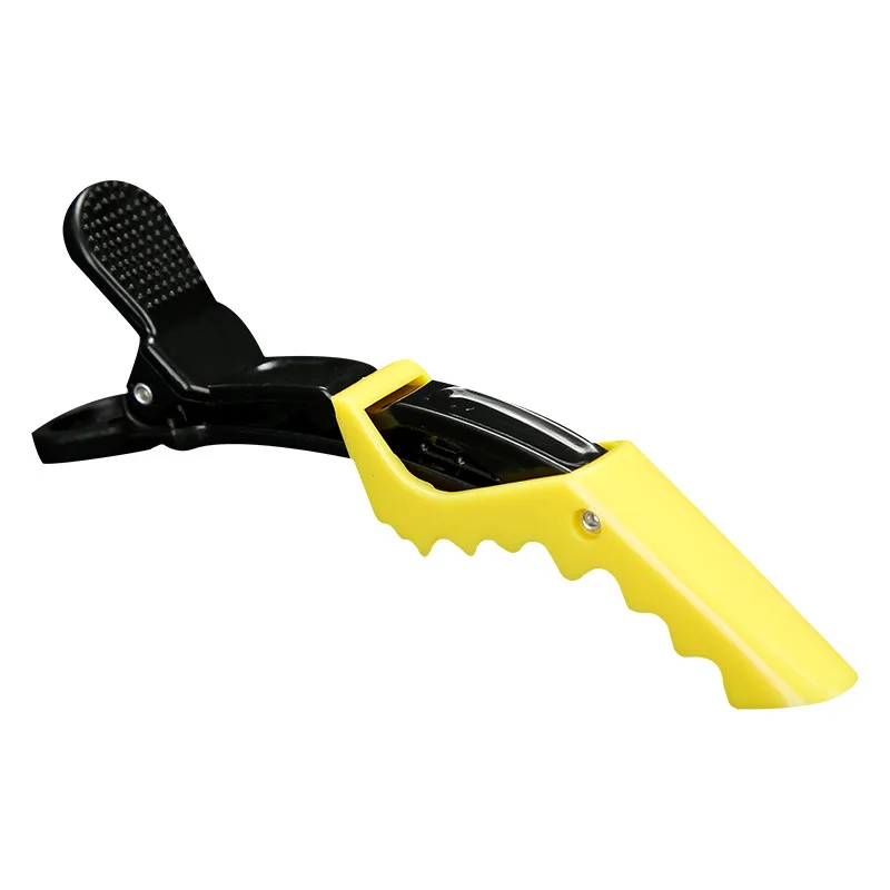 Durable Strong Hold Fixing Hair Cutting Styling Clip Crocodile Carbon Alligator Clipsligator Clips