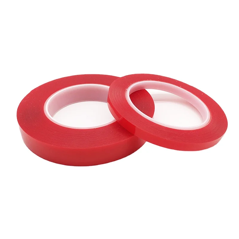 Custom Size Non Trace Clear Mount Tape Waterproof Double Sided Transparent Gray Adhesive Acrylic Foam Tape