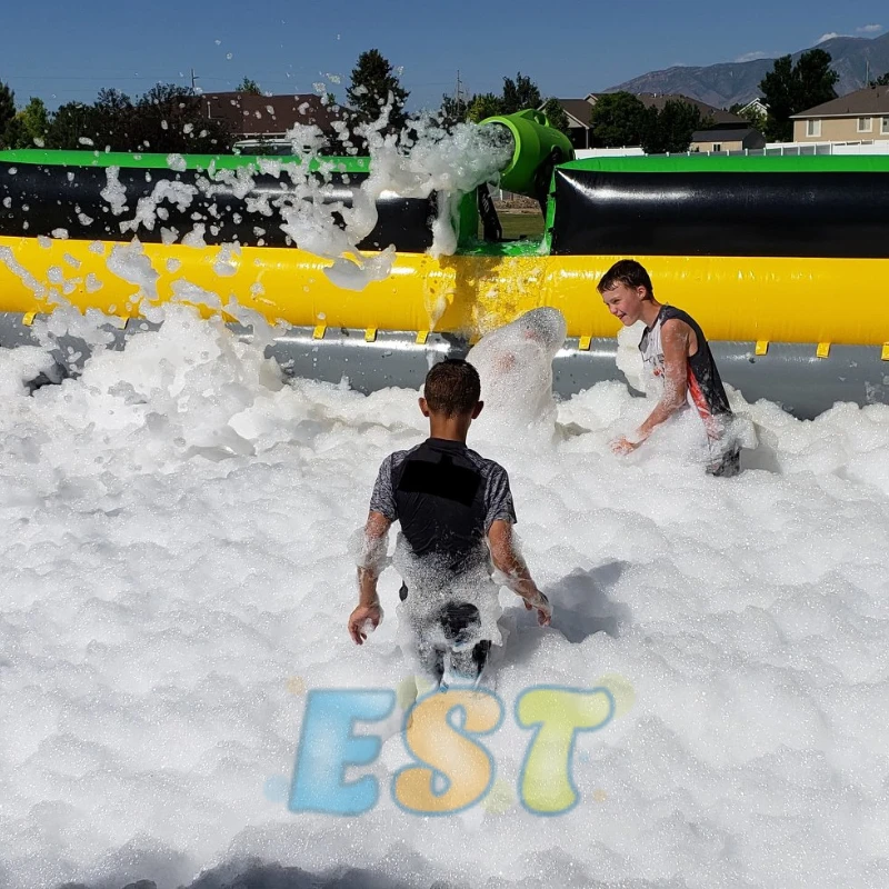Inflatable Gym Foam Pit Outdoor Party Commercial Inflatable Foam Pit Large Inflatable Foam Party Rental Jumping Ball Air Pit