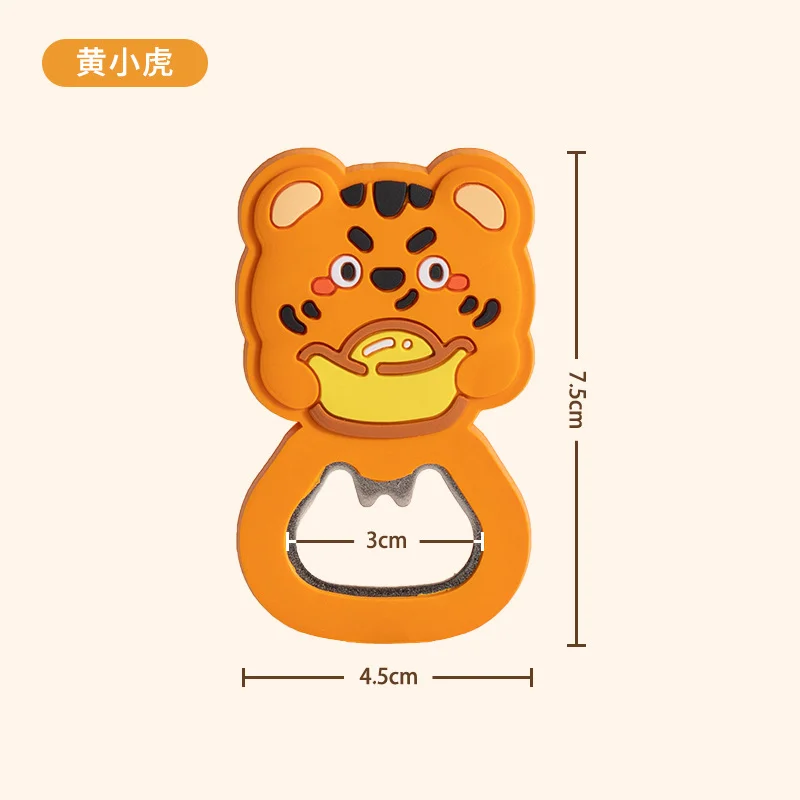 PVC Fridge Magnet Manufacturer Custom Promotional Soft PVC Rubber Fridge Magnets Bottle Opener