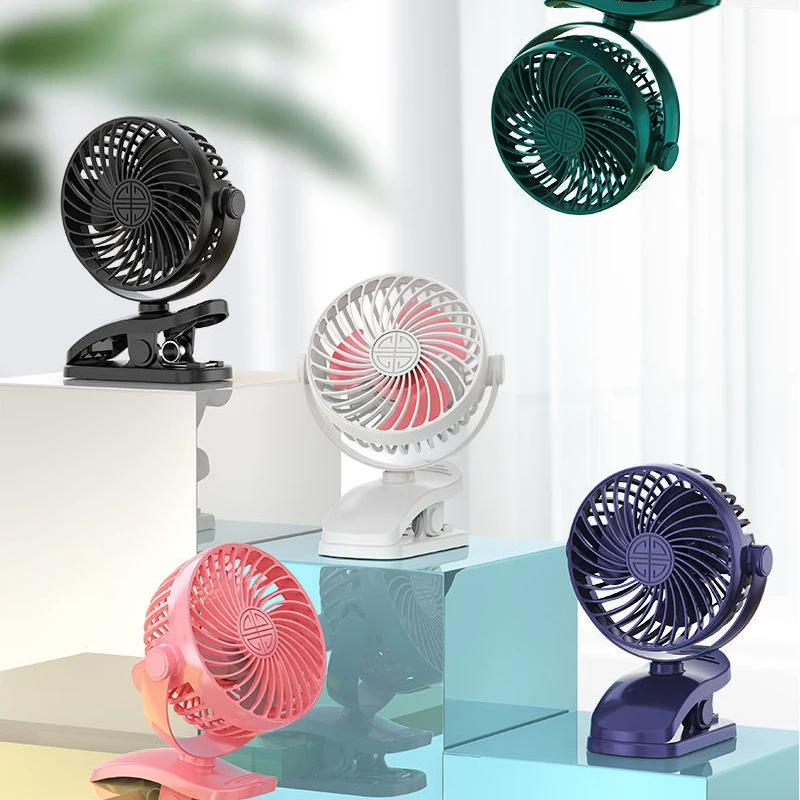 Hot wholesale factory rechargeable mini fan portable handheld usb clip hand fan