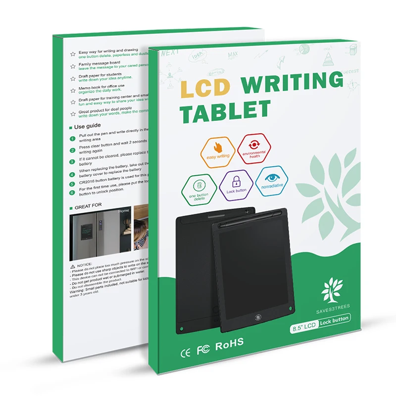 Office Supplies Digital Notepad 10 Inch Electronic Kids Lcd Writing Tablet Drawing Pad