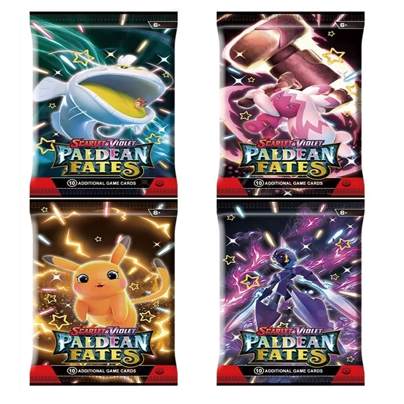 360Pcs Poke mons Paldea Evolved Booster Box Playing Cards Wholesale Japan Anime Poke mons Collectible Cards Game for Kids Gifts