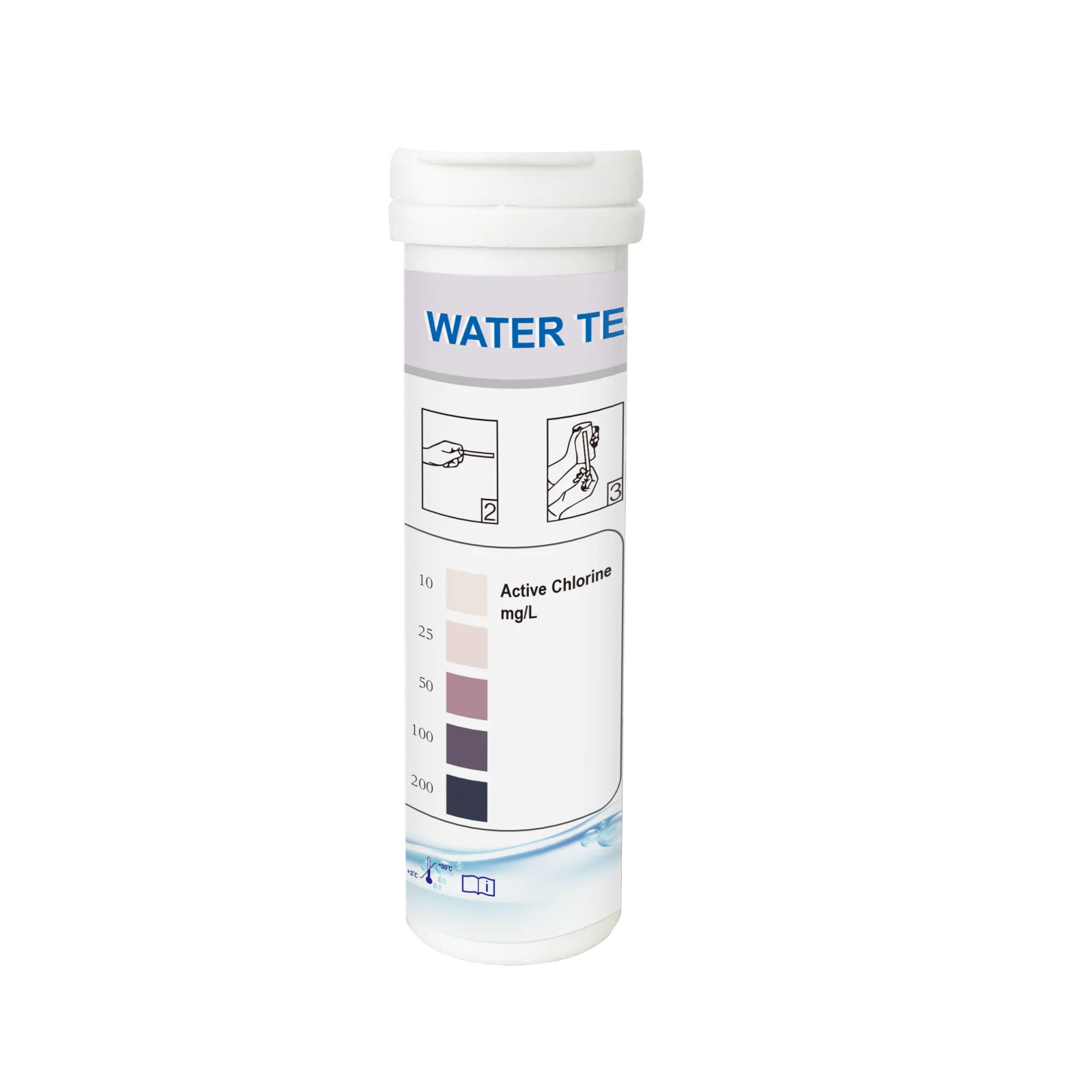 Active chlorine test paper effective chlorine concentration detection test paper