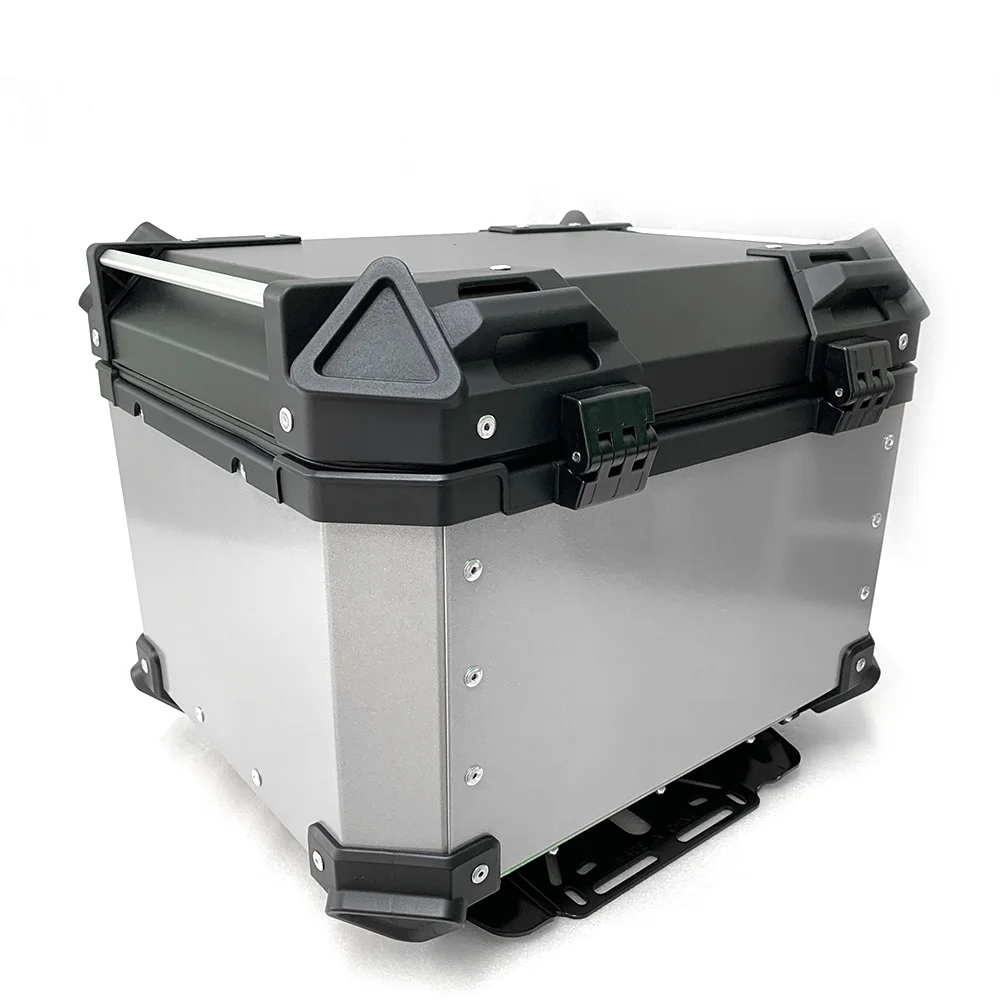 Motorcycle saddle bags /motorbike side box case /aluminum motorcycle side box top case for BMW Honda Suzuki Kawasaki Yamaha