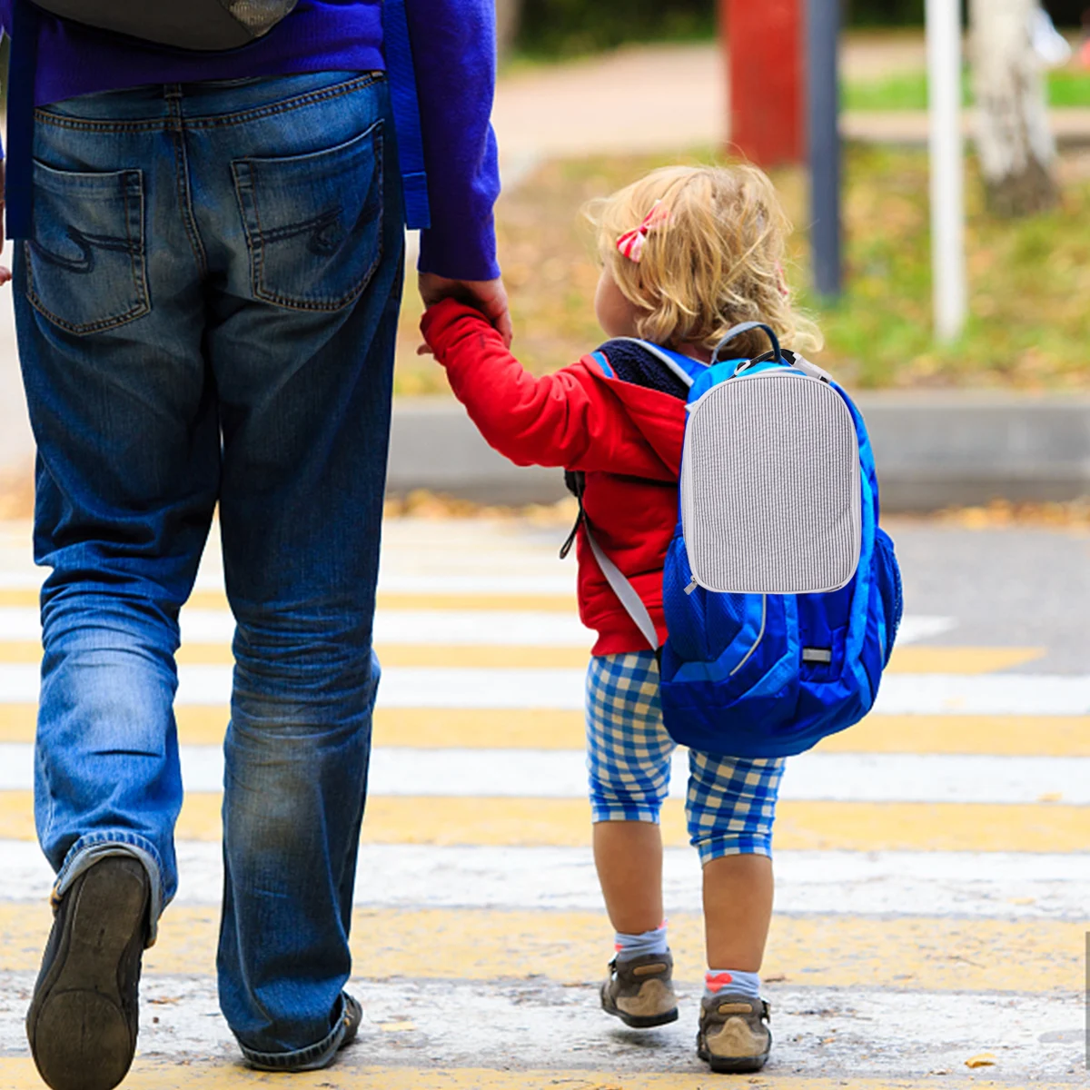 Seersucker Leakproof Peva Lining Cooler Tote Insulated Bags Reusable Lunch Box Bag For Office Picninc DMA09344