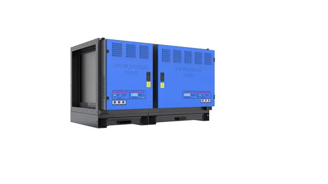ESP cooking smoke air purifier commercial Precipitator Industrial fume purification