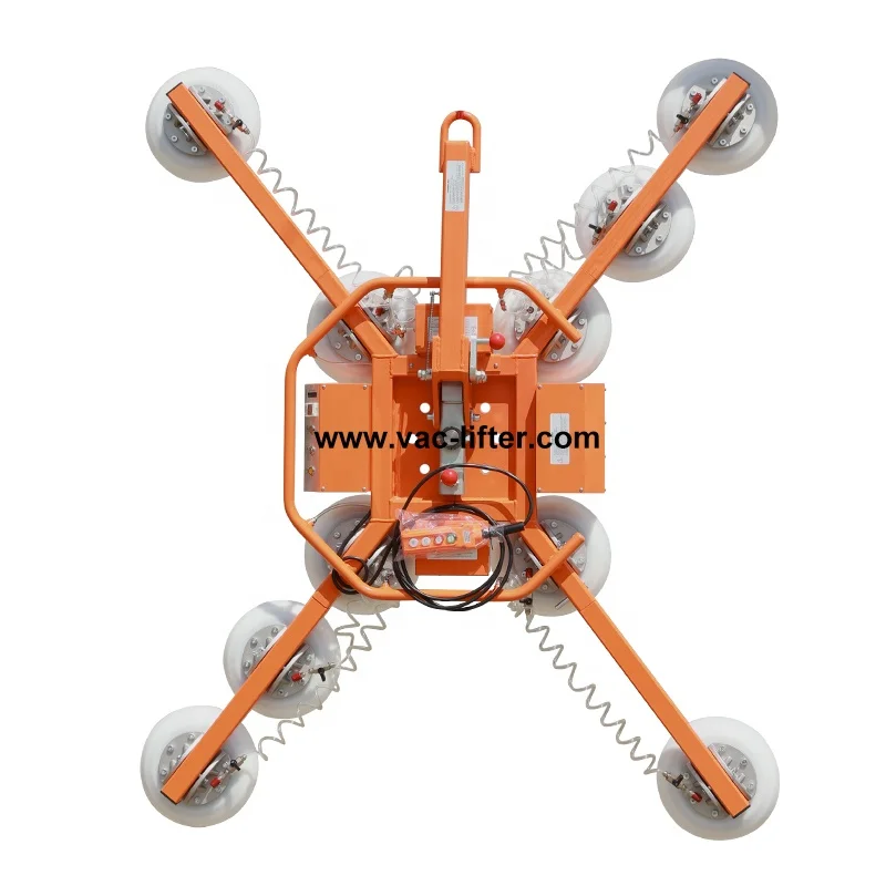X Shape Electric Automatic Suction Cups Vacuum Lifter Suction Lifter glass lifter machine