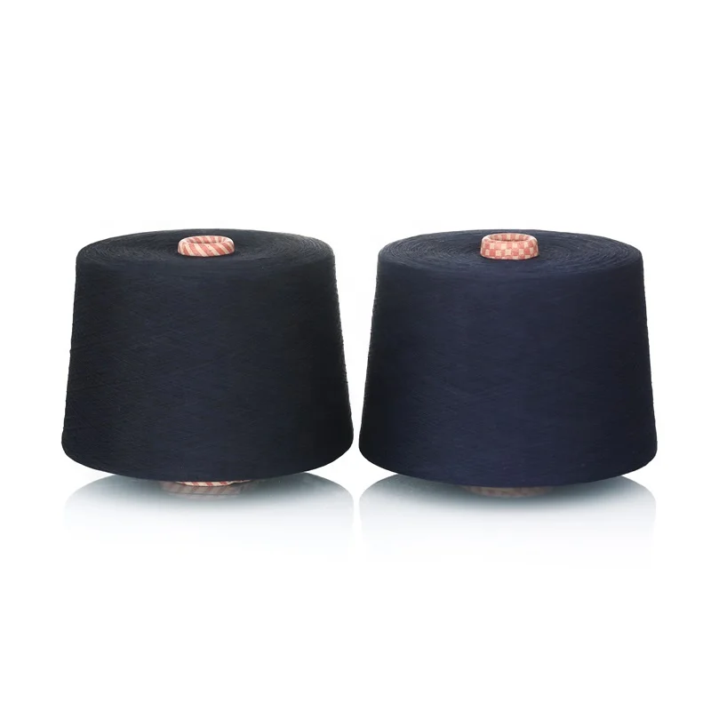 Factory Direct High Tenacity TC65/35 Polyester Cotton Blended Melange Yarn Embroidery Knitting Socks Ring Spun Techniques