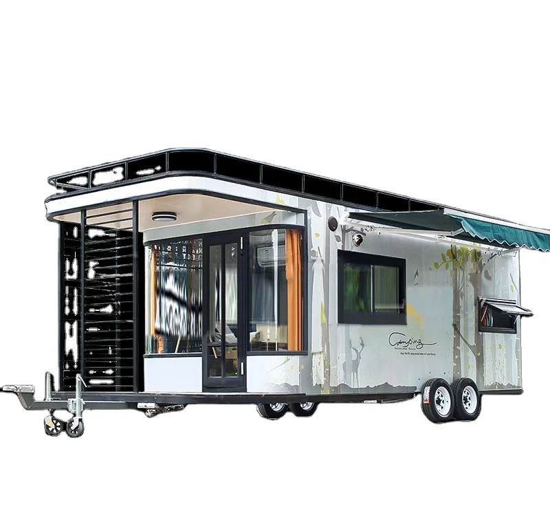 Factory Price Modern RV Detachable Villa Trailered Residential Scenic Activity Room Portable House Villa