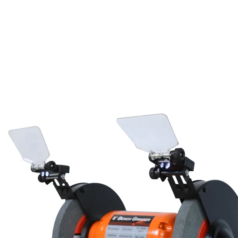 CE certification LED lights heavy duty home electric 200mm bench grinder for sale