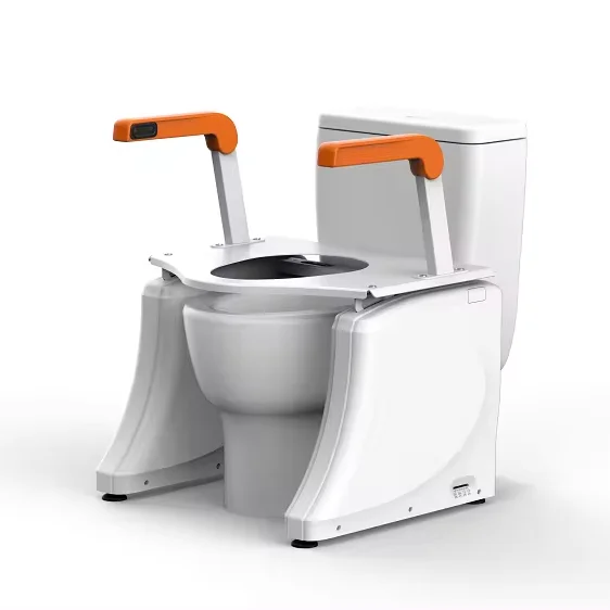 JIECANG JC35LT1 Load 160kg Elder-care Metal Frame Height Adjustable Electric Toilet Lift for Family Bathroom