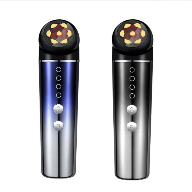 RF Facial Beauty Instrument Face Wrinkle Reduction Elastic Collagen Rejuvenating Tendering Therapy Facial Device Facial Massager