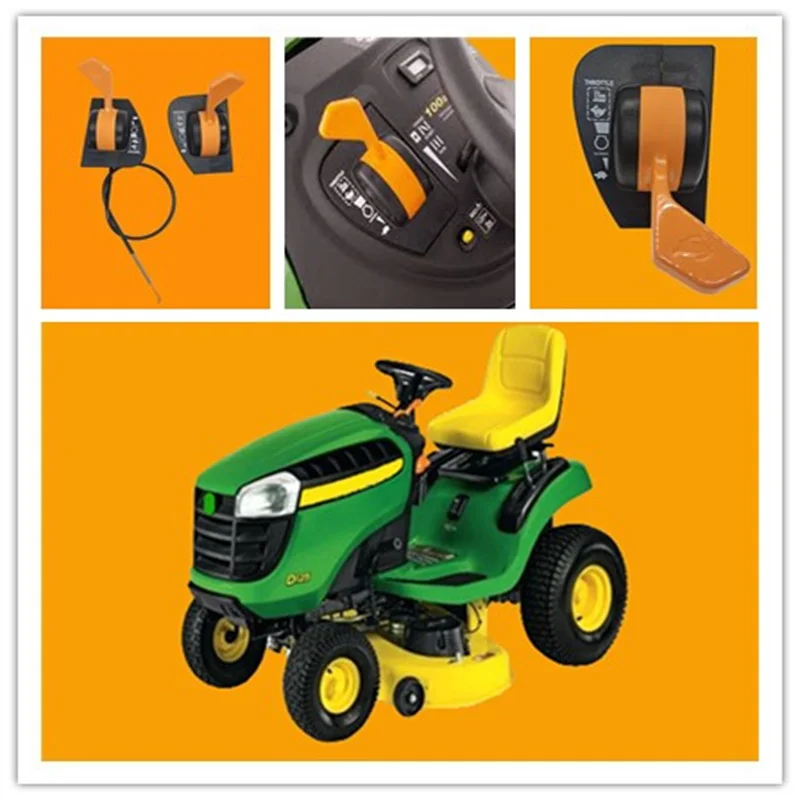 Riding lawn mower Throttle Choke Cable GY21984 ForJohn Deere D125 D130 D140 D160 D170 LA155 X165 LA165 LA175 Garden tractor