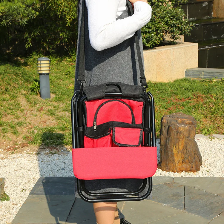 35*28*58cm Manufacture directly Amazon hot sale Fishing chair with cooler bag
