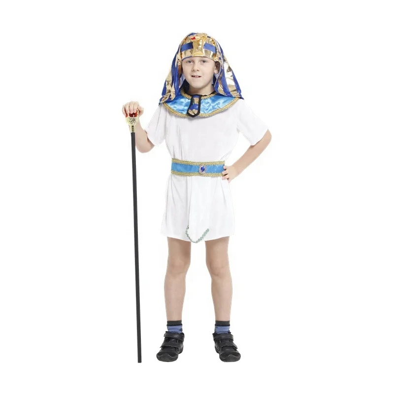 
Carnival Classic Kids Egyptian Pharaoh Costume Halloween Party Deluxe Ramses King Of Egypt Boys Costume 