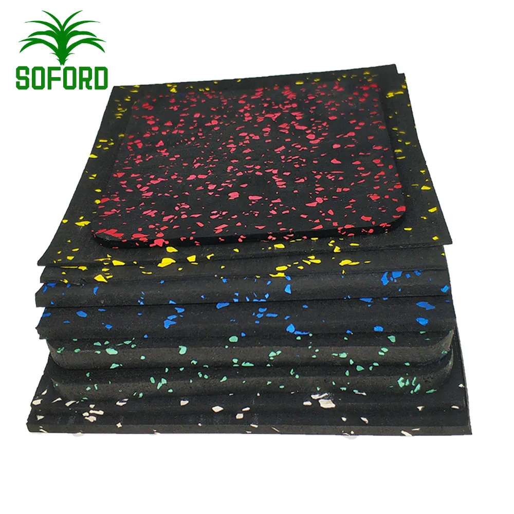 Durable EPDM Gym Rubber Mat Flooring Roll for Gymnastics Factory Price Protective Rubber Mat for Fitness and Gym