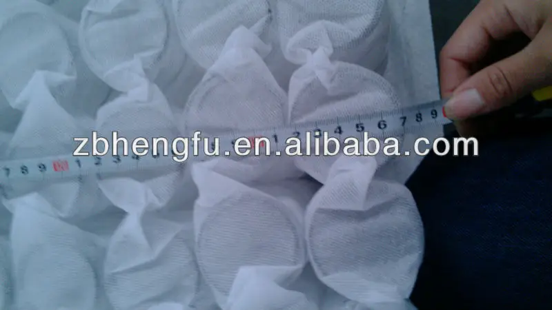 Customized all size of partitioned marshall spring unit/ 3 zone 5 zone 7 zone pocket spring net/Coil Spring for mattress